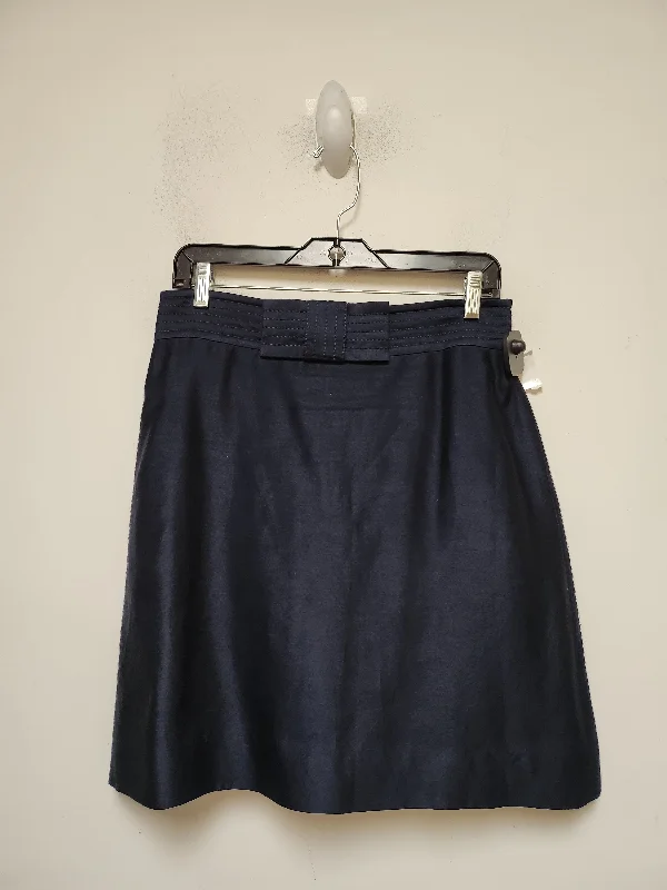 Skirt Midi By Kate Spade In Navy, Size: 10