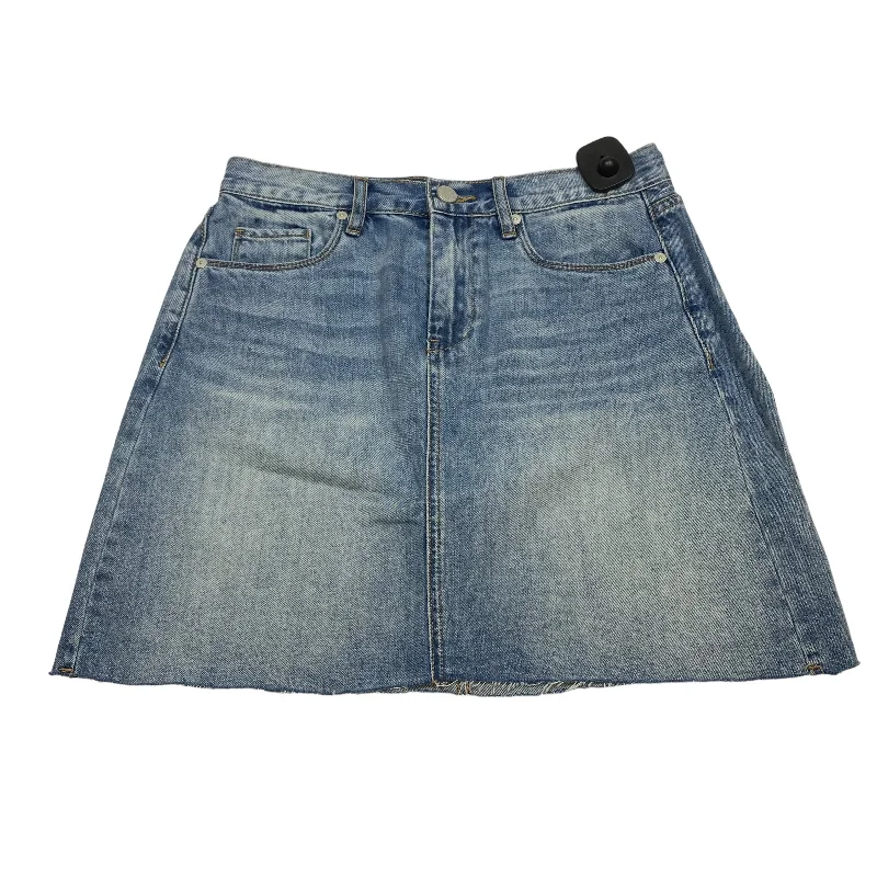 Skirt Mini & Short By Blanknyc In Blue Denim, Size: M