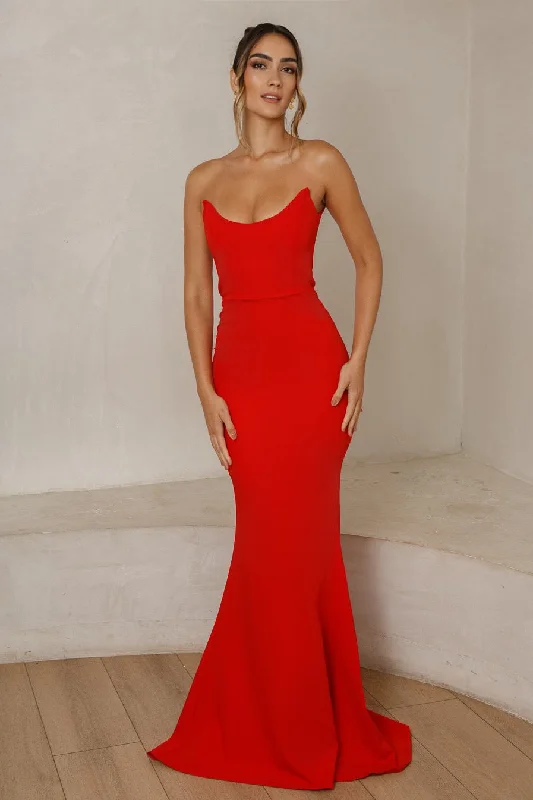 Celine Gown - Red