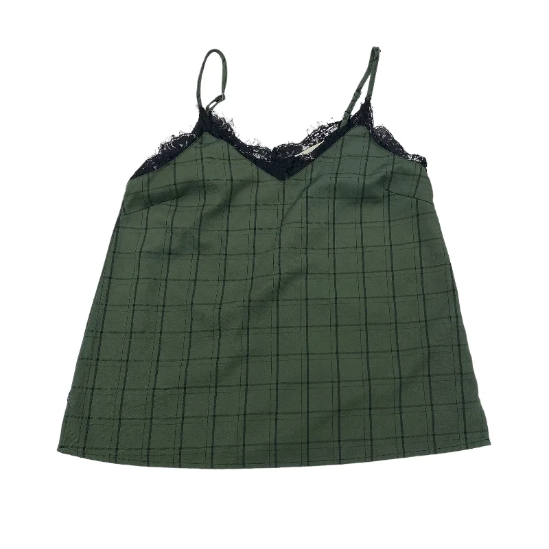 GREEN TOP SLEEVELESS by PROMESA Size:S