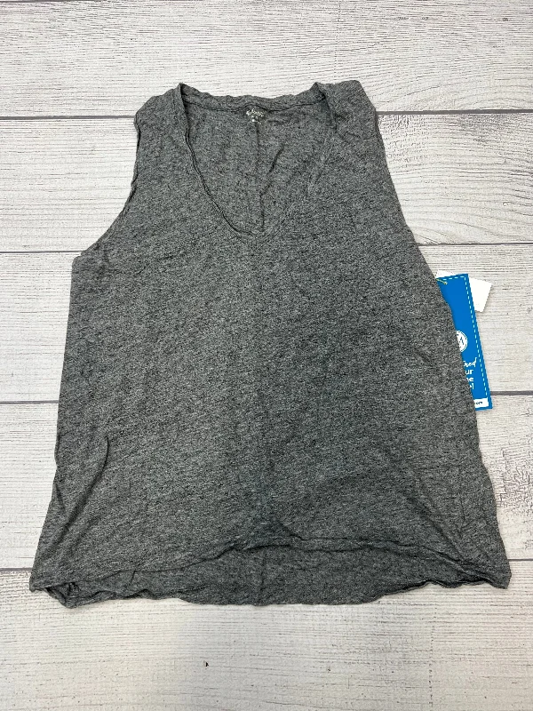 Grey Top Sleeveless Madewell, Size M