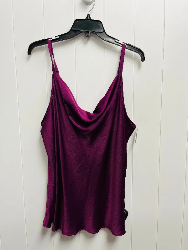 Purple Top Sleeveless Torrid, Size L