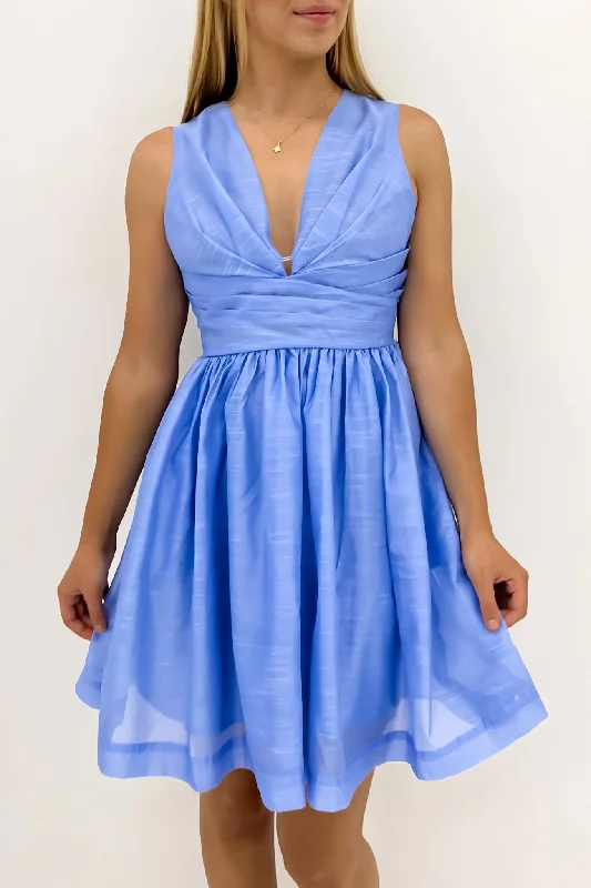 Jazzy Mini Dress Blue