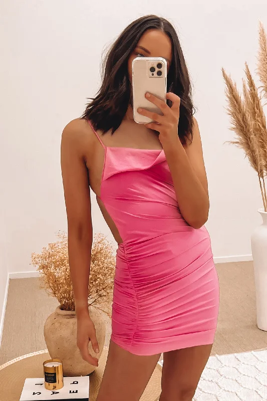 Scarlett Mini Dress Pink