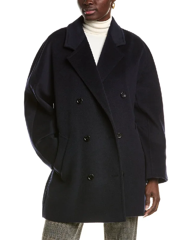 Max Mara Rebus Wool & Cashmere-Blend Coat