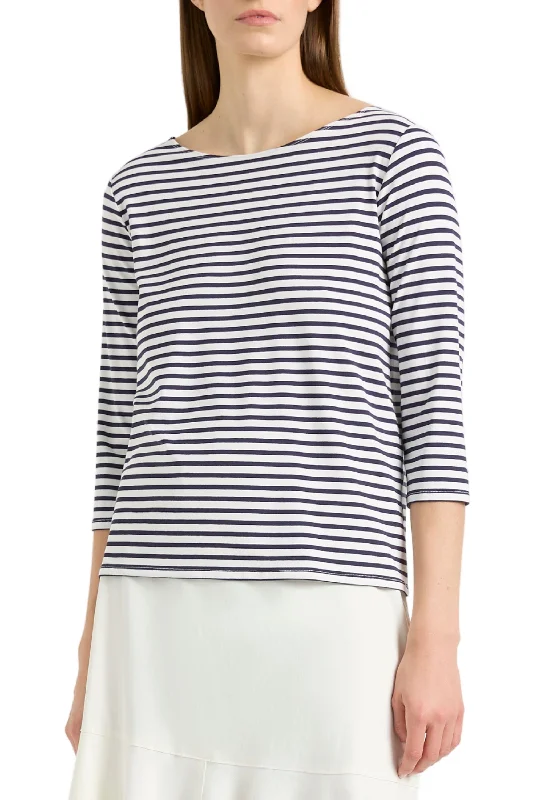 RELAXED BOAT NECK - F5312630