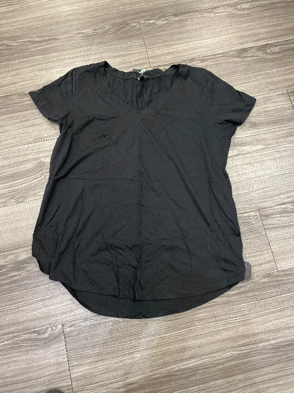 Top Short Sleeve By Torrid In Black, Size: Xxl