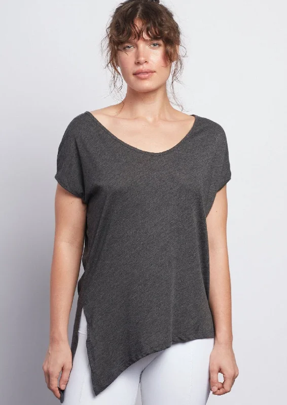 Anthracite Boxy Tee