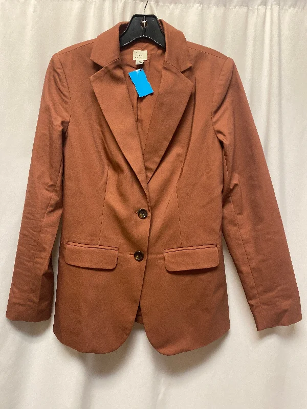 Blazer By A New Day In Brown, Size: Xs