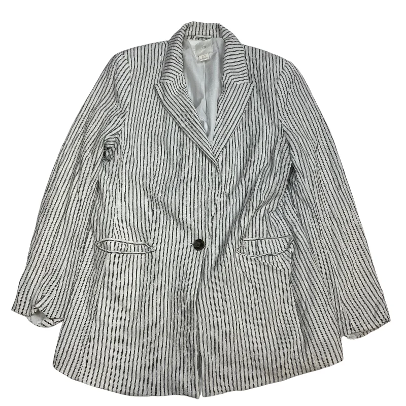 Blazer By H&m In White, Size: M