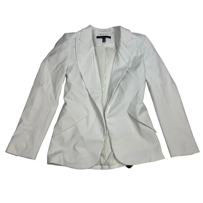 Blazer By White House Black Market In White, Size: Xs