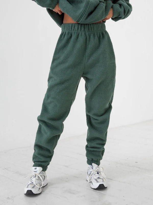 Borg Sweatpants - Green