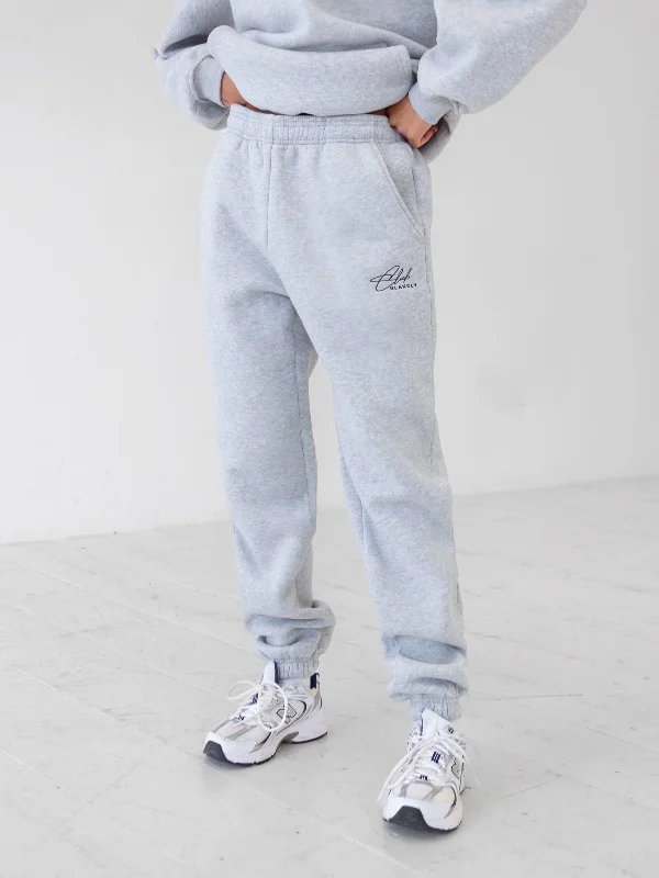 Club Sweatpants - Marl Grey