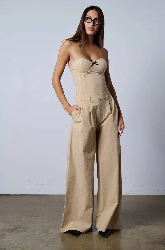 BUSINESS AS USUAL WIDE LEG JUMPSUIT