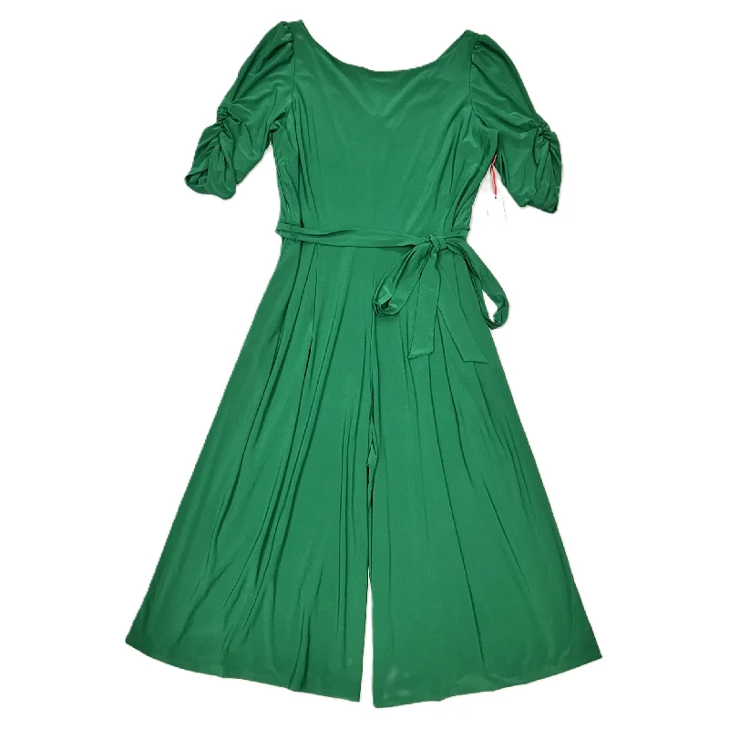 Jumpsuit By Elle In Green, Size: Xl