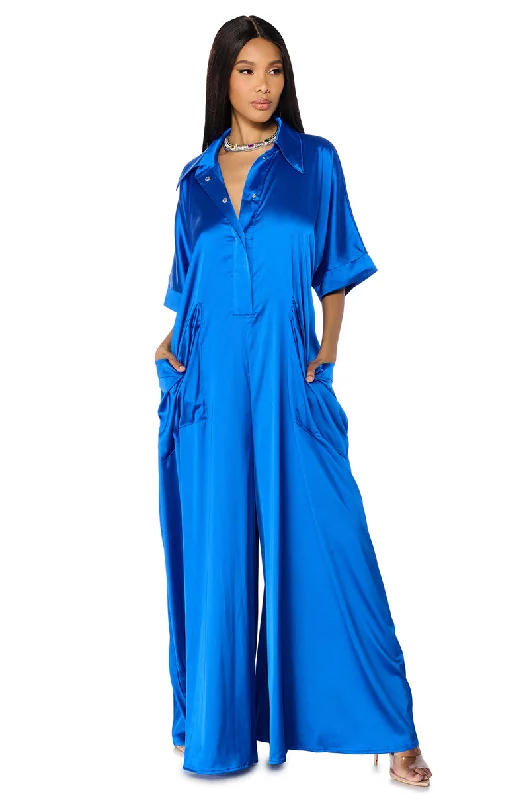 SHE'S RICH OVERSIZED SATIN JUMPSUIT